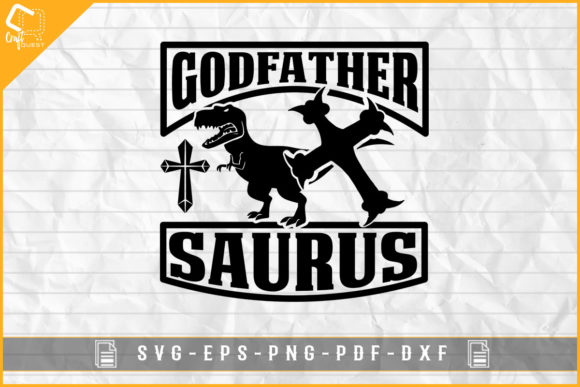 Godfather Saurus Funny Godfather Design Review
