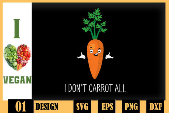 I Dont Carrot All Funny Vegan Design Review