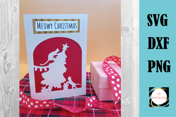 Review: Funny Christmas Cat Lover Card for Embroidery