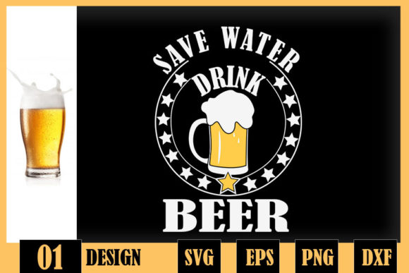 Reviewing Save Water Drink Beer for Embroidery